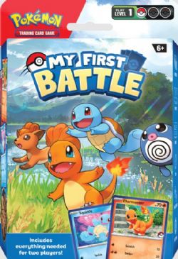 ASST CARTE DE POKÉMON - MY FIRST BATTLE